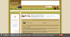 Desktop Screenshot of kutya-tar.hu
